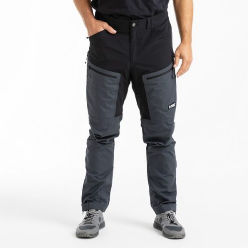 Adventer & Fishing ADVENTER IMPREGNATED TROUSERS DARK SHADOW AND BLACK NADRÁG M