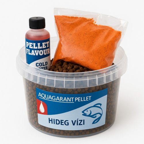 Aqua Garant hideg vizi pellet box 1kg (SZÚNYOGLÁRVÁS) 
