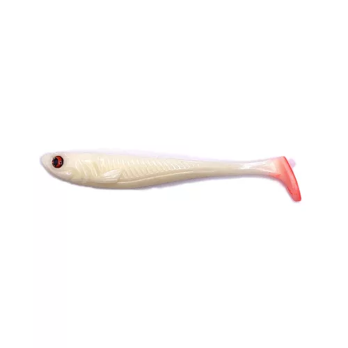 Alpha Tackle Avci OG / matt fehér / piros farokkal /9cm