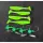 Alpha Tackle Paddleworm Flou Green 10g jig / 7cm / 1db