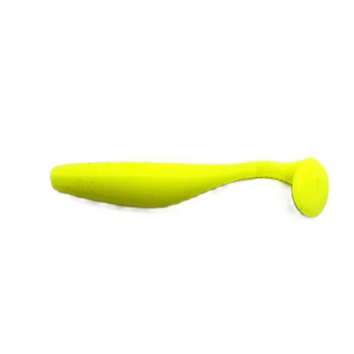 Alpha Tackle Paddleworm Fluo Yellow / 7cm / 1db