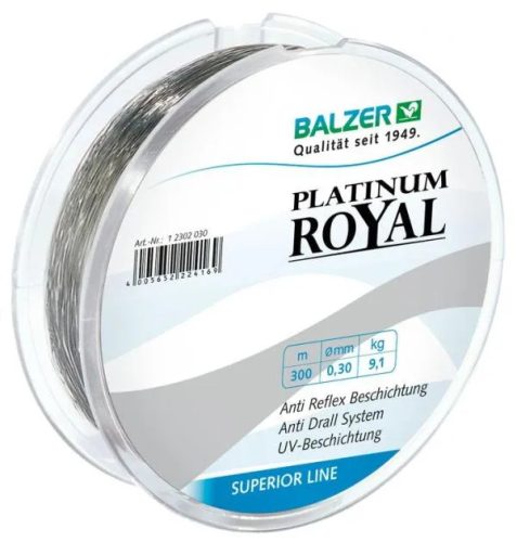 BALZER ROYAL PLATINUM MONOFIL ZSINÓR 300M 0,16