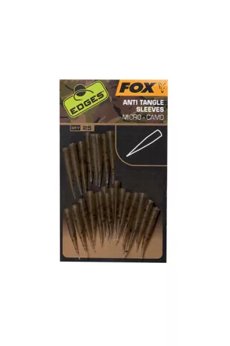 Fox EDGES™ Camo Micro Anti Tangle Sleeves-Camo Micro Anti Tangle Sleeves x25