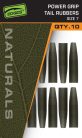 Fox EDGES™ Naturals Power Grip Tail Rubbers - Size 7-Edges Naturals Power Grip tail rubbers size 7x 10