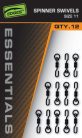 Fox EDGES™ Essentials Spinner Swivels - Size 11-Edges Spinner Swivel sz 11