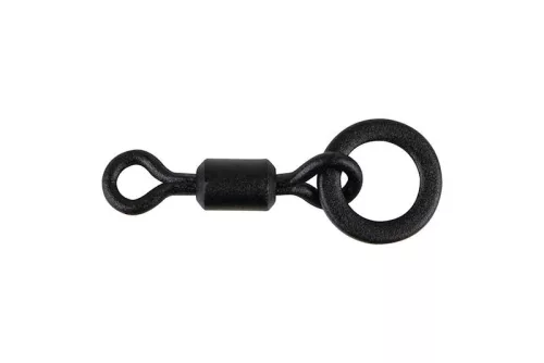 Fox EDGES™ Essentials Mini Hook Ring Swivels-Edges Mini Hook Ring Swivels