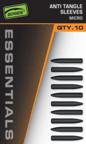Fox EDGES™ Essentials Tungsten Anti Tangle Sleeves - Micro-Edges Tungsten Anti Tangle Sleeve Micro