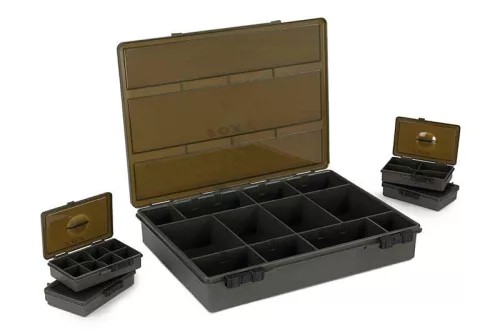 Fox EOS “Loaded” Large Tackle Box-Fox EOS carp tackle box loaded Large