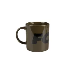   Fox Collection Mug Green/Black-Fox Green and Black Logo Ceramic Mug