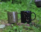 Fox Black & Camo Head Ceramic Mug-Fox Black and Camo Head Ceramic Mug