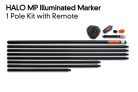 Fox Halo Illuminated Marker Pole – 1 Pole Kit Including Remote-Halo 1 pole kit inc remote