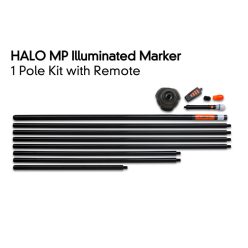  Fox Halo Illuminated Marker Pole – 1 Pole Kit Including Remote-Halo 1 pole kit inc remote