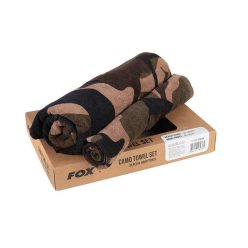 Fox Beach/Hand Towel Set-Fox Camo beach / hand towel box set