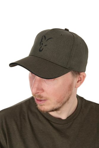 Fox Collection Baseball Cap Green & Black-Fox Collection baseball G/B