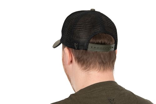 Fox Collection Trucker Cap Green & Black-Fox Collection trucker G/B