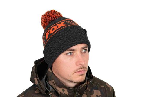 Fox Collection Bobble - Black & Orange-Fox Collection Bobbles B/O