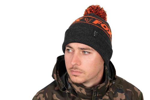 Fox Collection Bobble - Black & Orange-Fox Collection Bobbles B/O