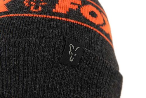 Fox Collection Bobble - Black & Orange-Fox Collection Bobbles B/O