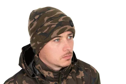 Fox Camo Sherpa Tec Beanie-Fox Camo Sherpa Tec Beanie