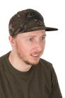 Fox Camo Flat Peak Snapback Cap-Camo Snapback hat