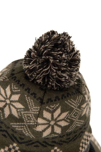 Fox Festive Bobble Hat-Fox Festive bobble