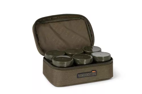 Fox Voyager® 8 Pot Hookbait Case-Voyager 8 Pot Hookbait case