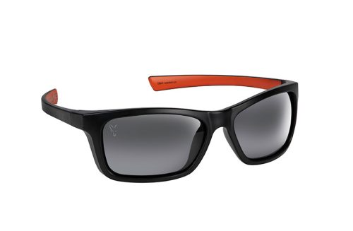 Fox Collection Wraps Black/Orange - Grey Lens-Fox Collection Wraps - Black/Orange - grey lense