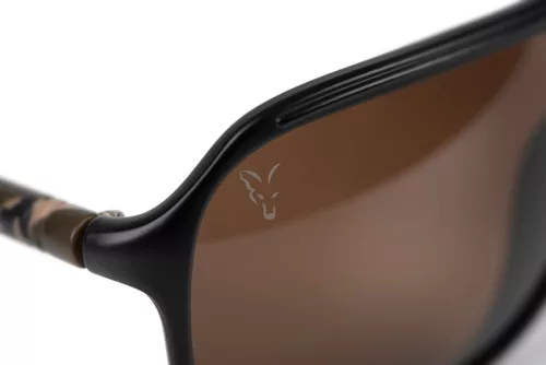 Fox AV8 Black & Camo - Brown lense-Fox Aviator  Brown lense
