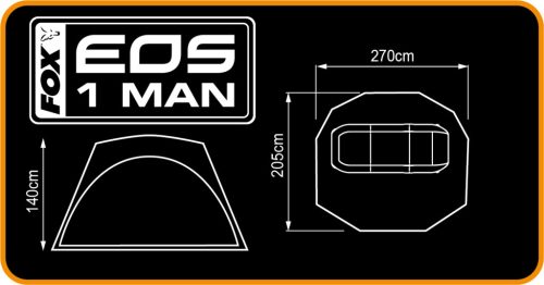 Fox EOS 1-Person Bivvy-EOS 1 Man Bivvy