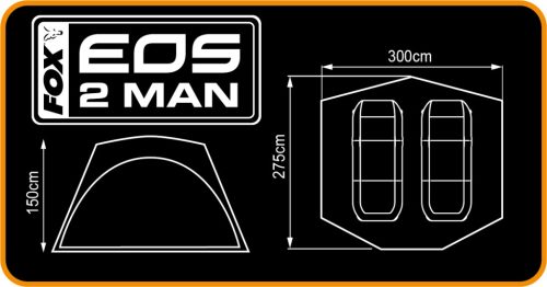 Fox EOS 2-Person Bivvy-EOS 2 Man Bivvy