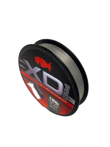 Spomb XD Pro Braid-Spomb XD Pro Braid Grey 8+1 0.14mm 16lbs