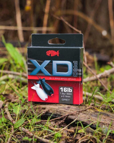 Spomb XD Pro Braid-Spomb XD Pro Braid Grey 8+1 0.14mm 16lbs