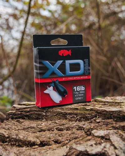 Spomb XD Pro Braid-Spomb XD Pro Braid Grey 8+1 0.14mm 16lbs