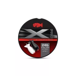 Spomb X Pro Braid-Spomb X Pro Braid Grey 8+1 0.18mm 24lbs