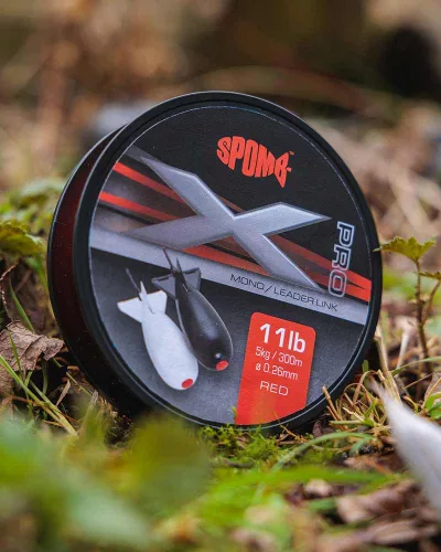 Spomb X Pro Mono-Spomb X Pro Mono 0.26mm/11lb x 300m RED