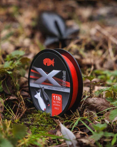 Spomb X Pro Mono-Spomb X Pro Mono 0.26mm/11lb x 300m RED