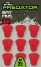 Fox Rage Predator Bait Fins – Red -