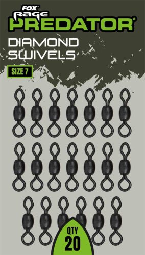 Fox Rage Predator Diamond Swivels -