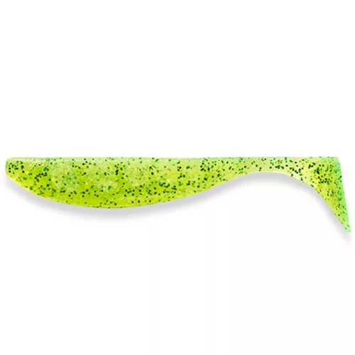 FISHUP_WIZZLE SHAD 2" (10PCS.), #026 - FLO CHARTREUSE/GREEN