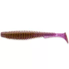 FISHUP_U-SHAD 2" (10PCS.), #016 - LOX/GREEN & BLACK