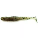 FISHUP_U-SHAD 2" (10PCS.), #074 - GREEN PUMPKIN SEED