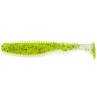 FISHUP_U-SHAD 2.5" (9PCS.), #055 - CHARTREUSE/BLACK