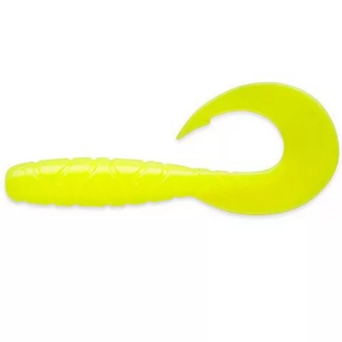FISHUP_MIGHTY GRUB 3.5" (7PCS.), #046 - LEMON