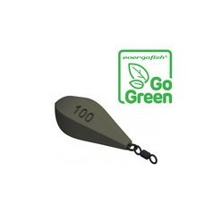   CARP EXPERT TORPEDO FORGÓS TÁVDOBÓ ÓLOM 40G SZINEZETT GO GREEN