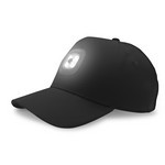 EnergoTeam BASEBALL SAPKA ÚJRATÖLTHETŐ LED LÁMPÁVAL KATONA ZÖLD