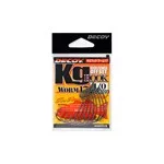 DEC DECOY WORM17 KG HOOK #1 NS BLACK 9PCS/BAG