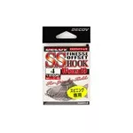 DEC DECOY WORM19 SS HOOK #1 NS BLACK 9PCS/BAG