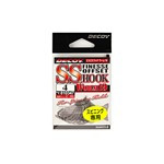 DEC DECOY WORM19 SS HOOK #3 NS BLACK 9PCS/BAG