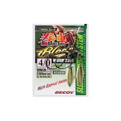 DEC DECOY WORM230G MAKISASU BLADE #1/0-2.5G GOLD