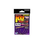 DEC DECOY WORM26 KG HOOK MAGNUM #8/0 NS BLACK 3PCS/BAG